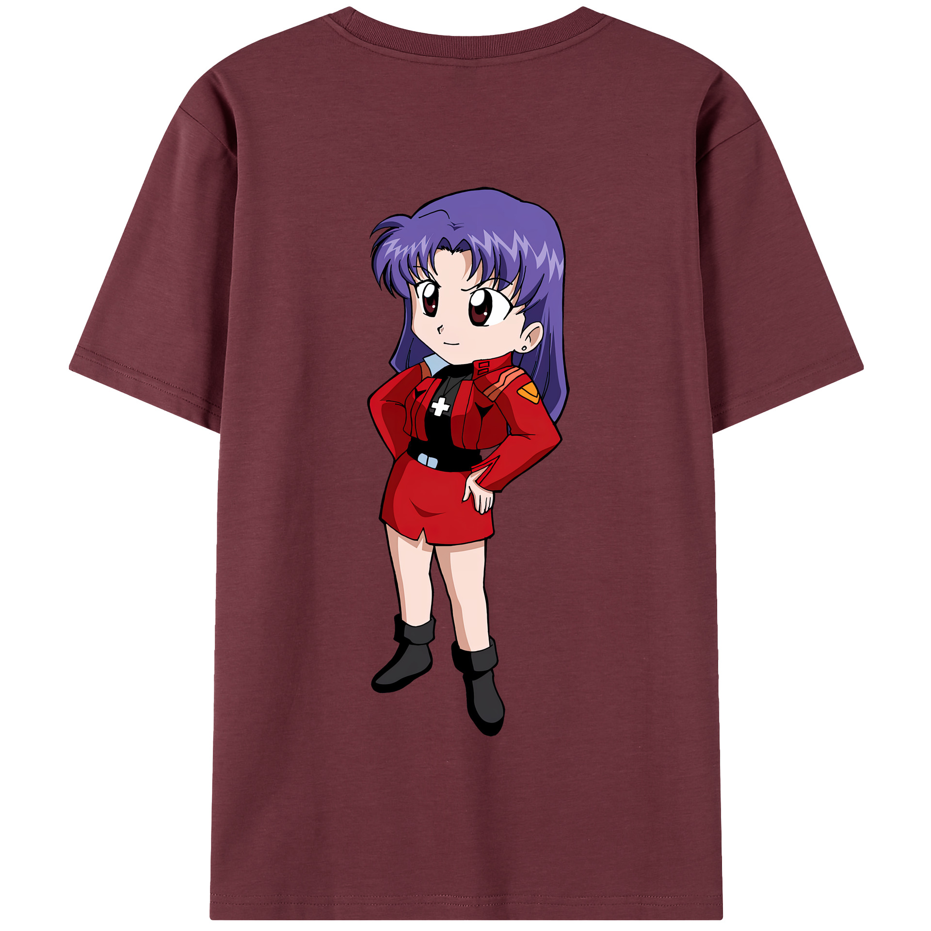 （画像用） EVA 新世紀エヴァンゲリオン 綿100％半袖Tシャツ（背面プリント）